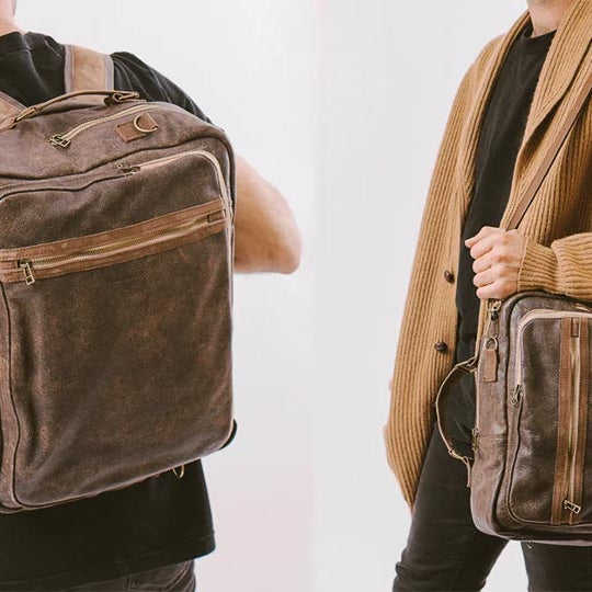 Convertible Backpack Messenger Bag