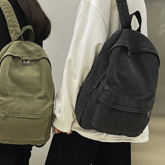 Simple Canvas Backpacks