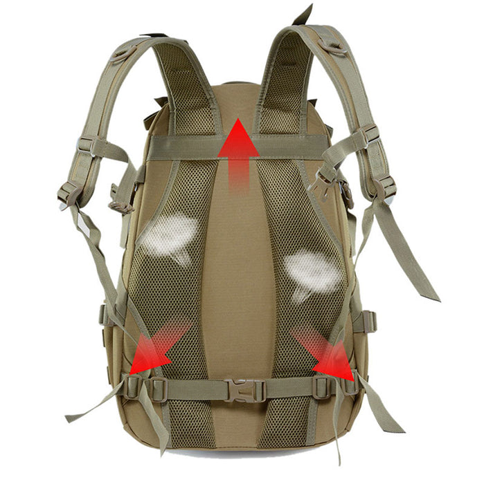 Military Style MOLLE Tactical Backpack Rucksack