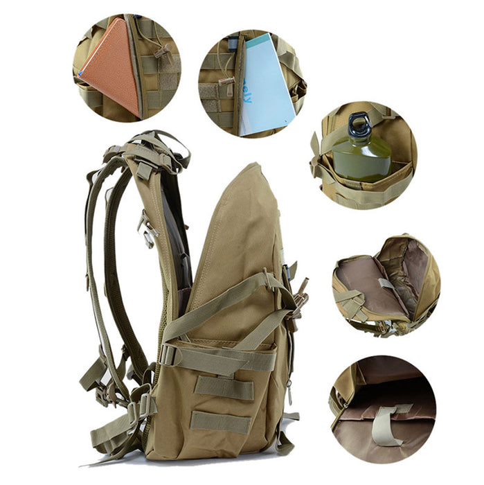 Military Style MOLLE Tactical Backpack Rucksack