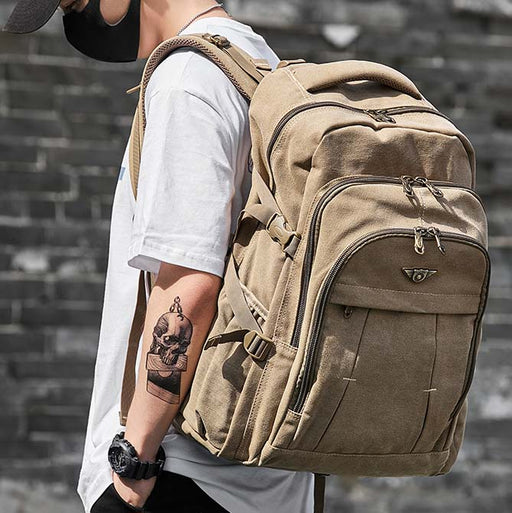 Military Canvas Backpack