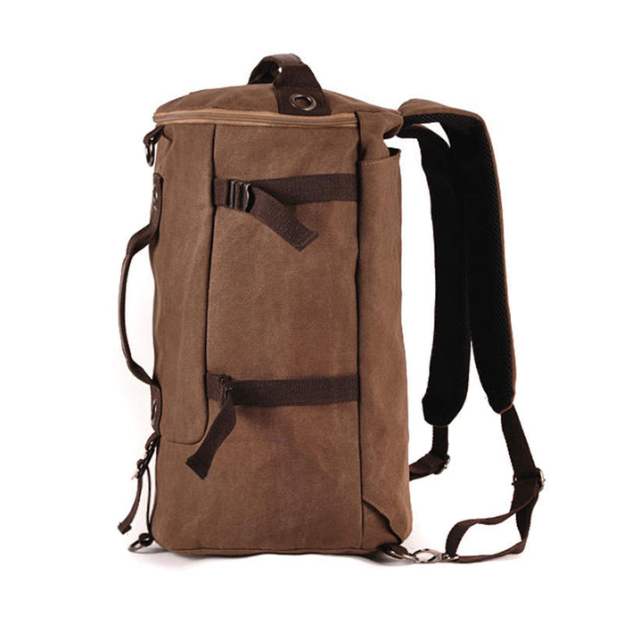Large Canvas Convertible Duffle Bag Backpack