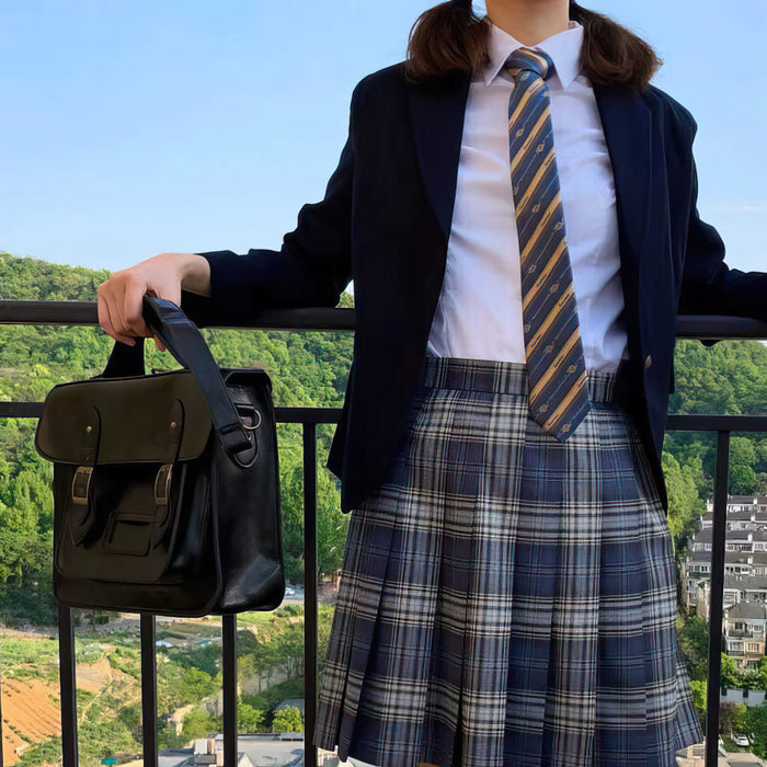 Vintage Faux Leather Satchel Backpack