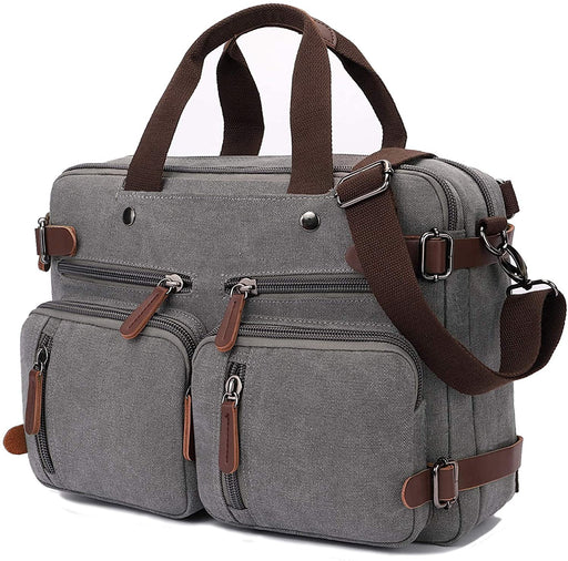 Convertible Laptop Backpack Briefcase Shouder Bag