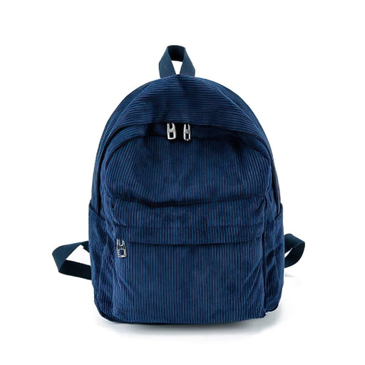Vintage Corduroy Mini School Backpack