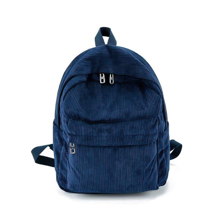 Vintage Corduroy Mini School Backpack