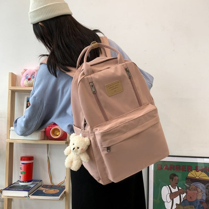 Korean Style School Backpack Tote Bag