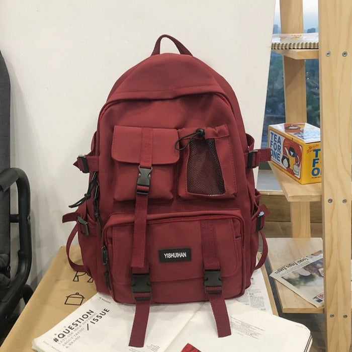 Front Pocket Waterproof School Backpack