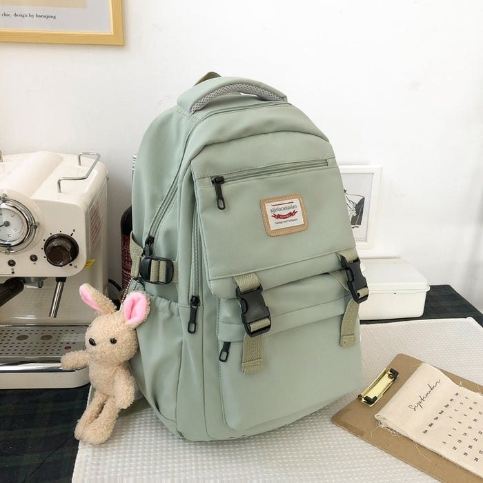 Waterproof Nylon Student School Backpack