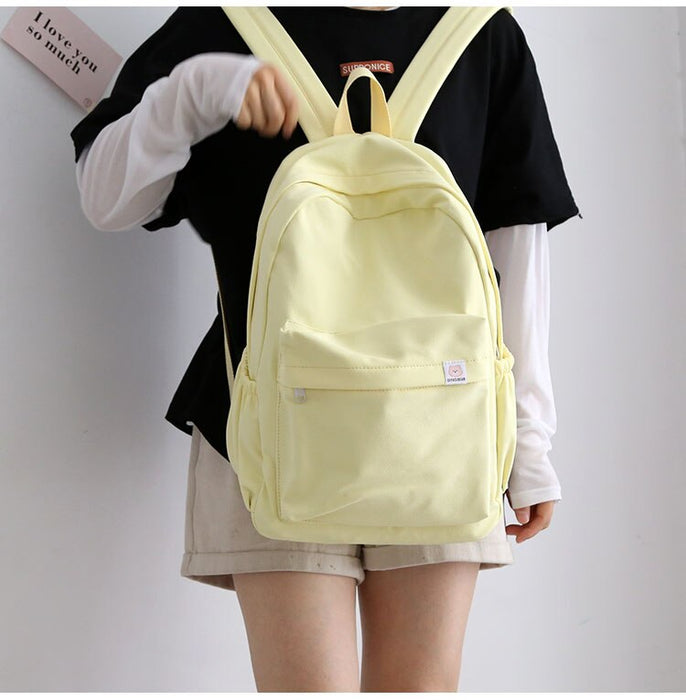 Waterproof Large Simple School Backpack