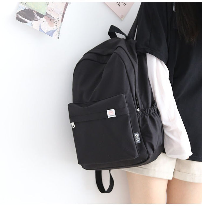 Waterproof Large Simple School Backpack