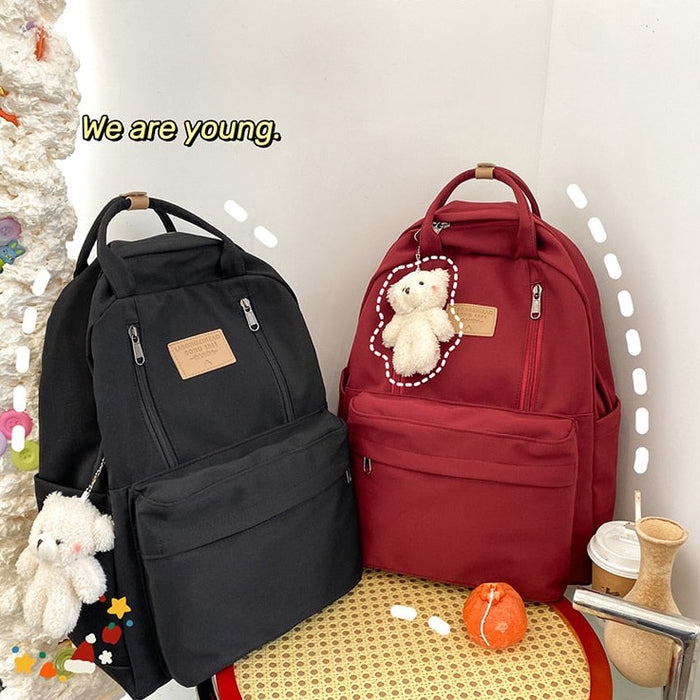 Korean Style School Backpack Tote Bag