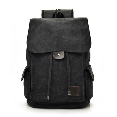 Vintage Canvas Travel Laptop Backpack