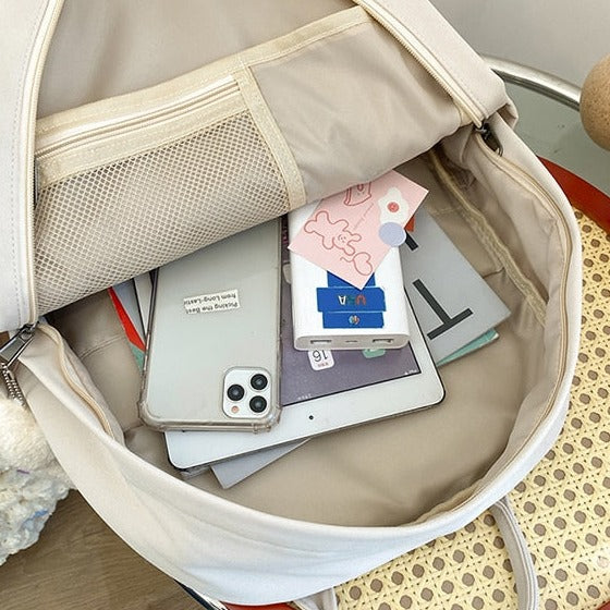 Korean Style School Backpack Tote Bag
