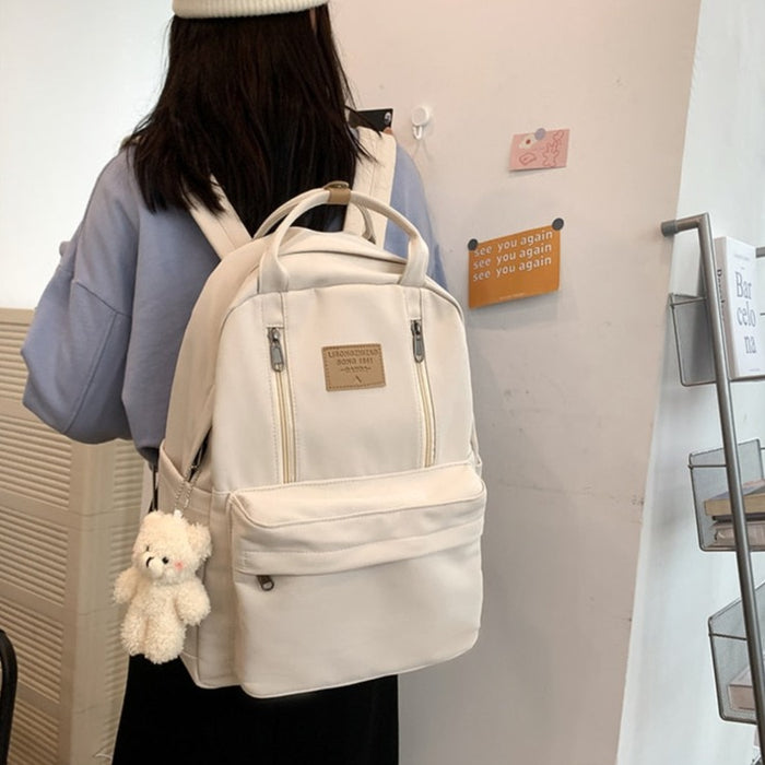 Korean Style School Backpack Tote Bag