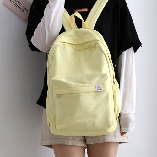 Waterproof Large Simple School Backpack