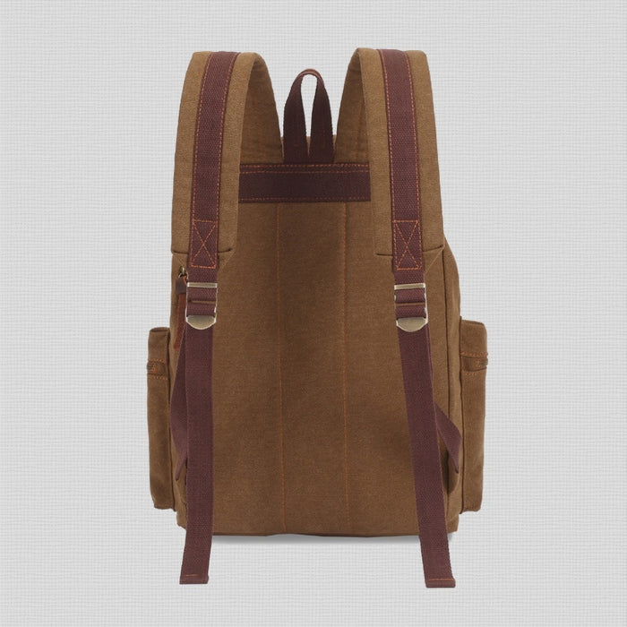 Vintage Canvas Travel Backpack for Men and Women