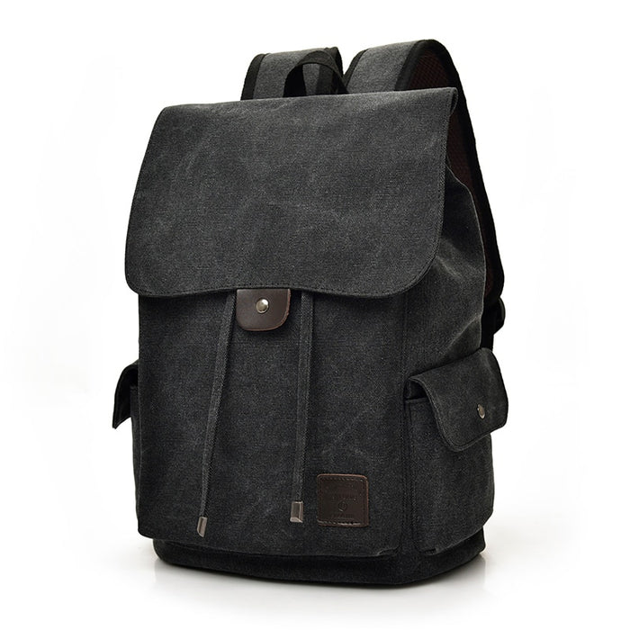 Vintage Canvas Travel Laptop Backpack