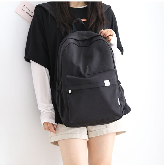 Waterproof Large Simple School Backpack