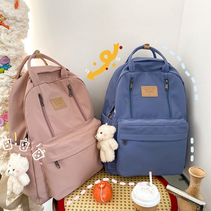 Korean Style School Backpack Tote Bag