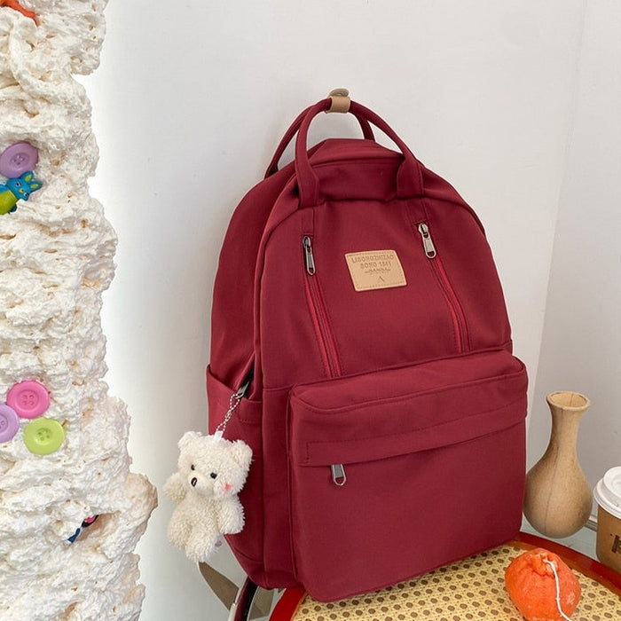 Korean Style School Backpack Tote Bag