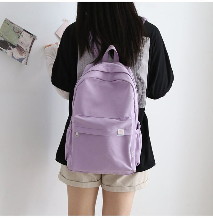 Waterproof Large Simple School Backpack