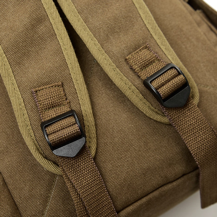 Vintage Canvas Travel Laptop Backpack