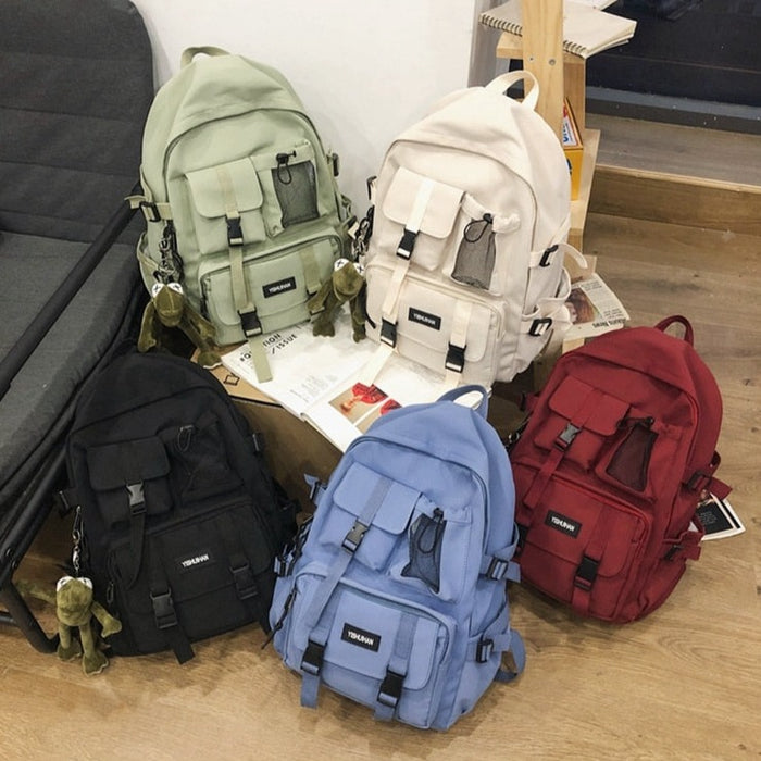 Front Pocket Waterproof School Backpack