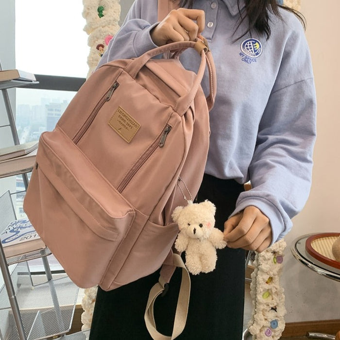 Korean Style School Backpack Tote Bag