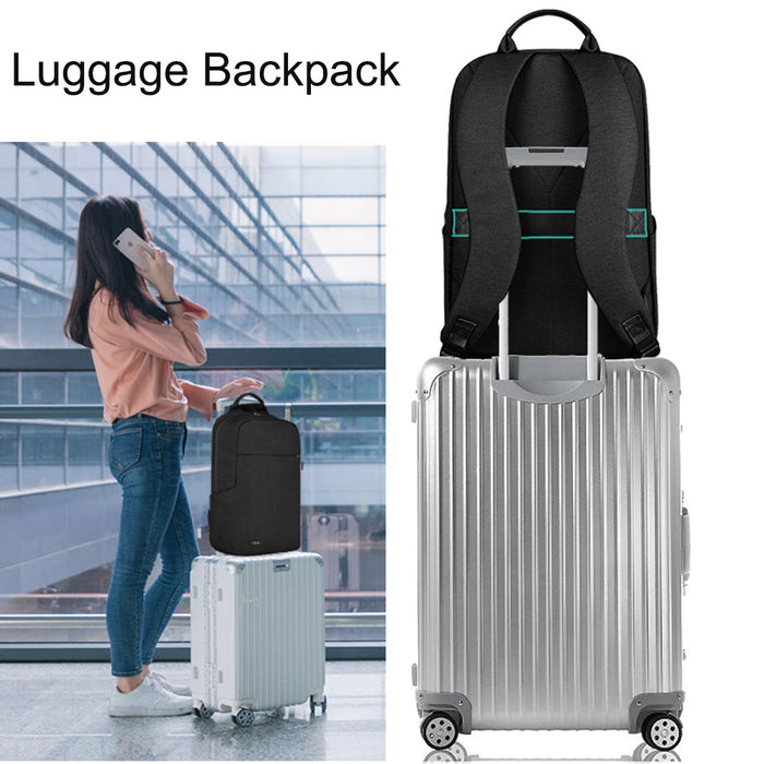 Large Capacity Waterproof Nylon Laptop Backpack
