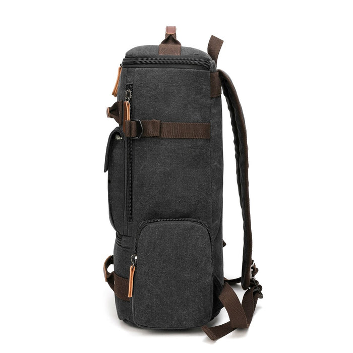Large Vintage Canvas Laptop Backpack