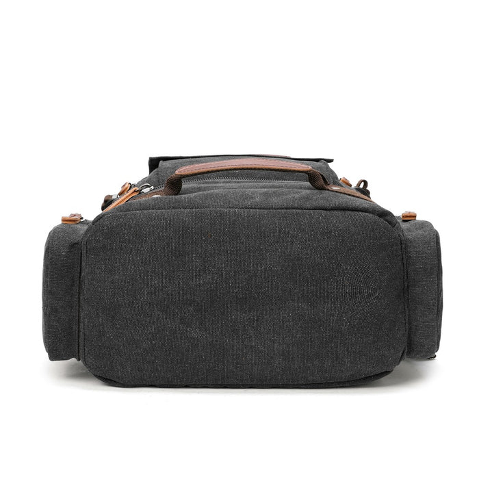 Large Vintage Canvas Laptop Backpack