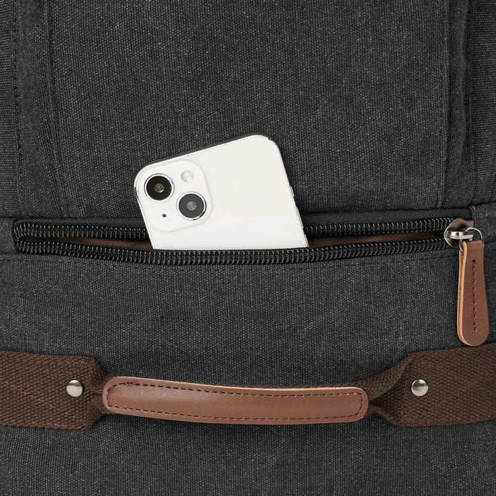 Large Vintage Canvas Laptop Backpack