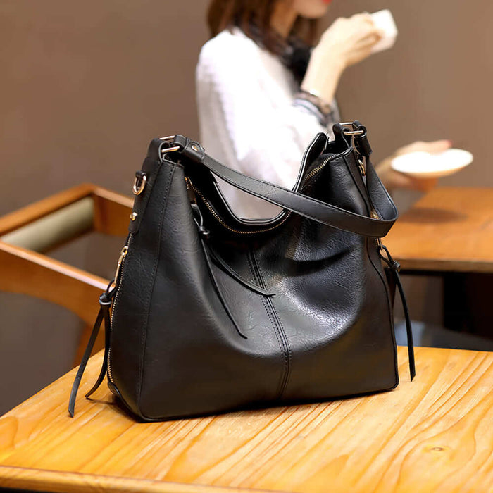 The Hobo Bag - Vintage Soft Faux Leather Hand Bag