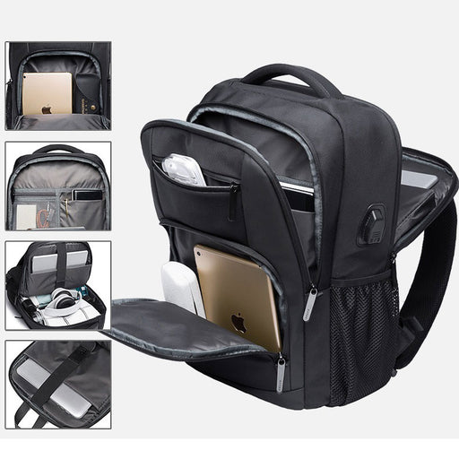 Waterproof Business Laptop Backpack Multifunctional Work Computer Bag