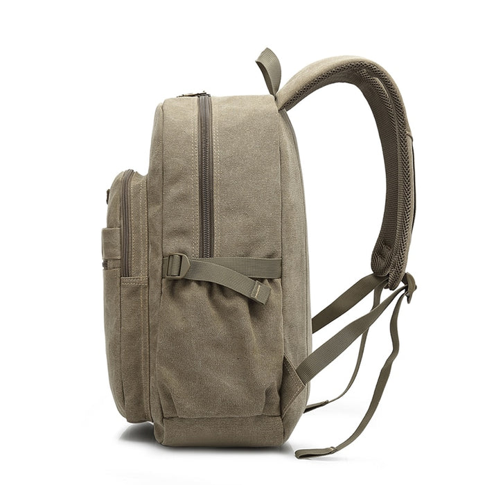 Canvas Travel Backpack Large Military Rucksack