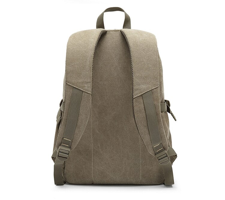 Canvas Travel Backpack Large Military Rucksack