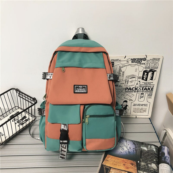 Front Pocket Large Waterproof School Backpack