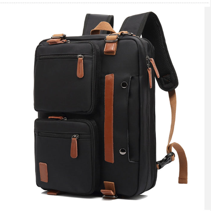 3 in 1 Convertible Laptop Backpack Messenger Bag