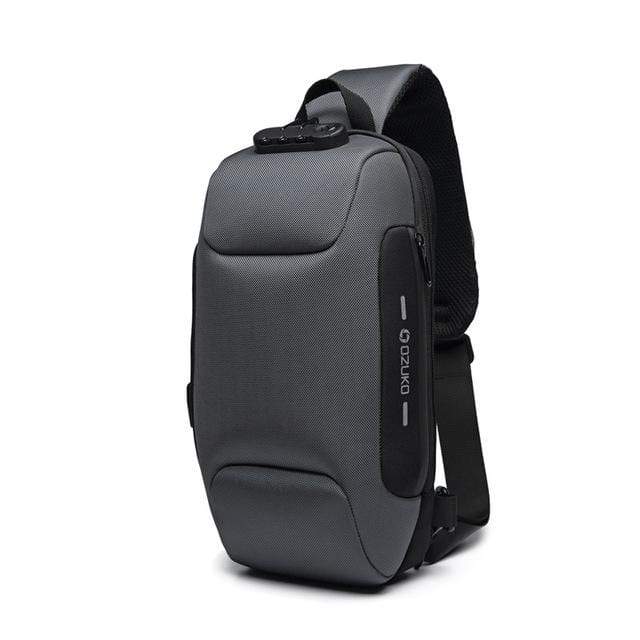 Waterproof Anti-theft Sling Backpack With USB Port