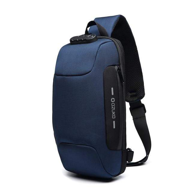 Waterproof Anti-theft Sling Backpack With USB Port