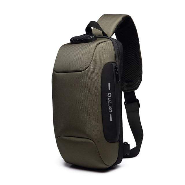 Waterproof Anti-theft Sling Backpack With USB Port
