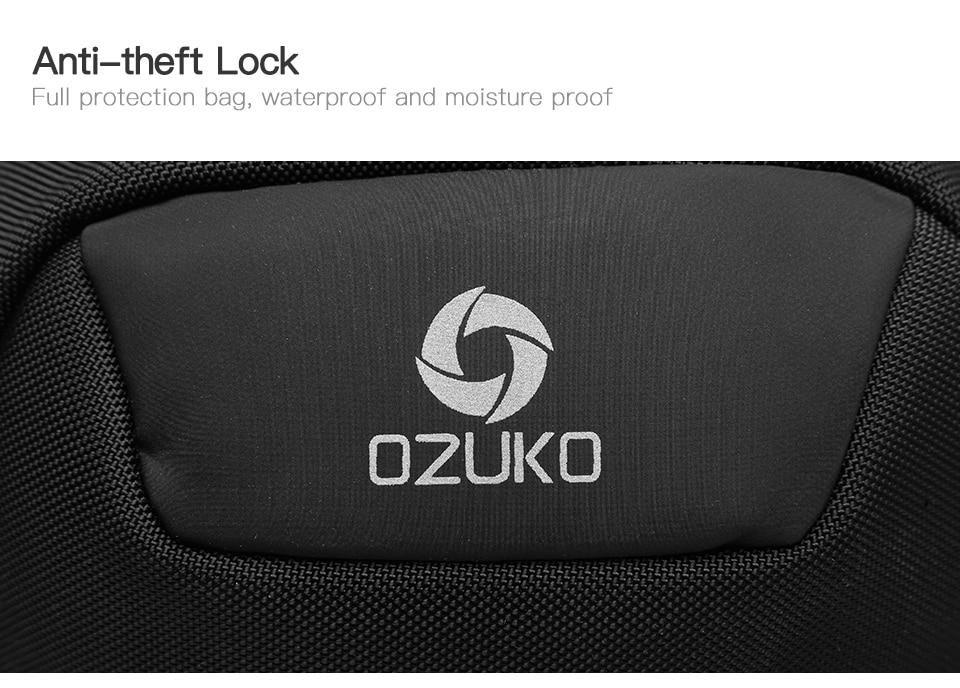 Anti-theft Crossbody Sling Backpack With USB Port