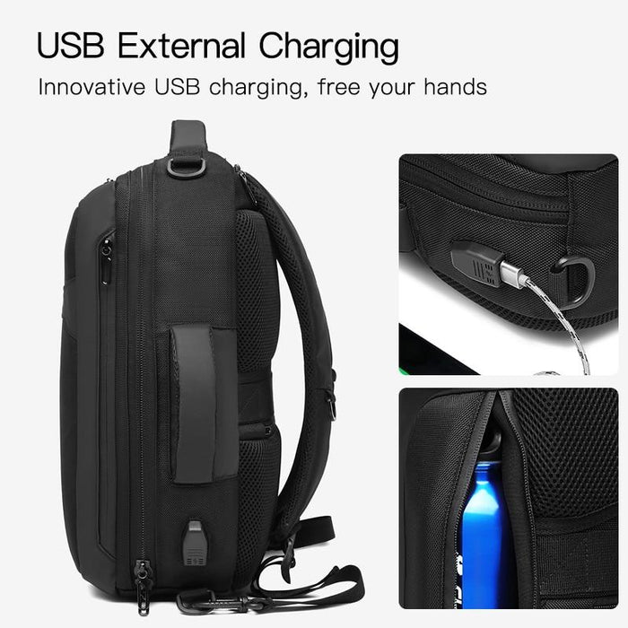 Anti-Theft Waterproof Laptop Backpack