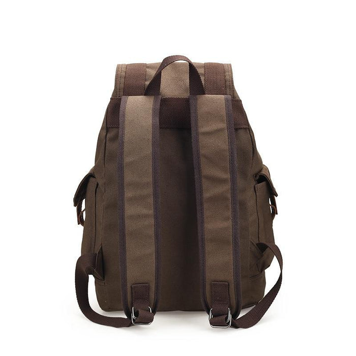 Vintage Canvas Camping Backpack Rucksack