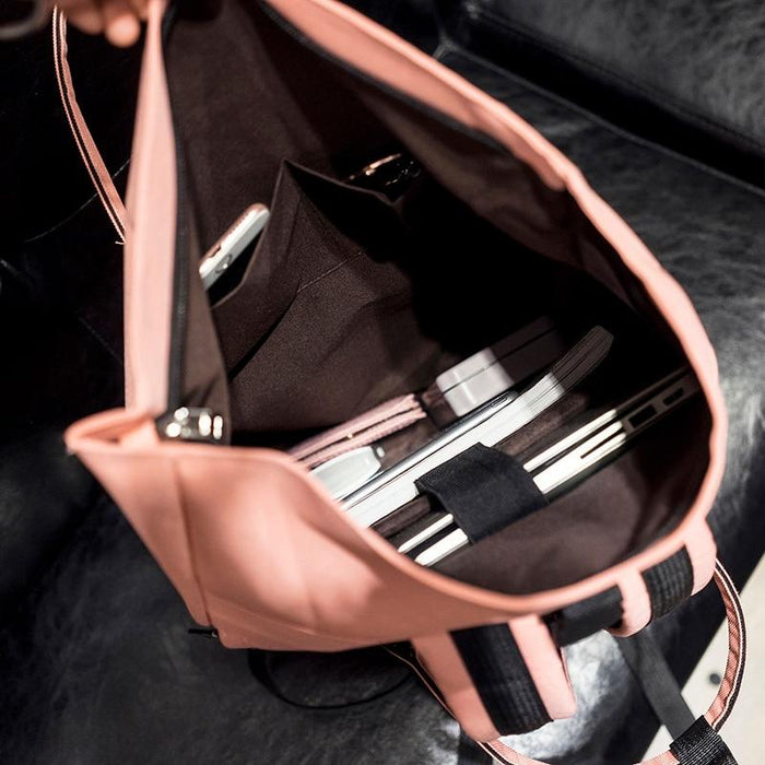 Canvas & Rolltop Backpack + USB