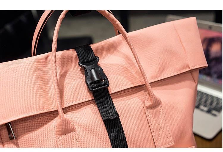 Canvas & Rolltop Backpack + USB