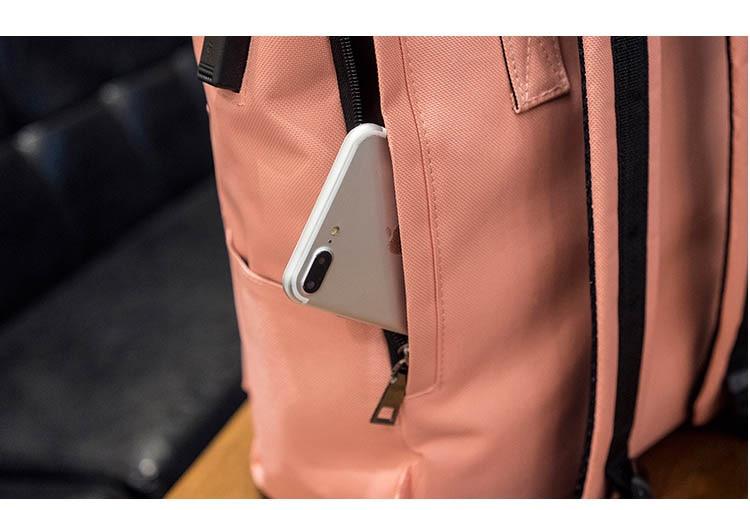 Canvas & Rolltop Backpack + USB