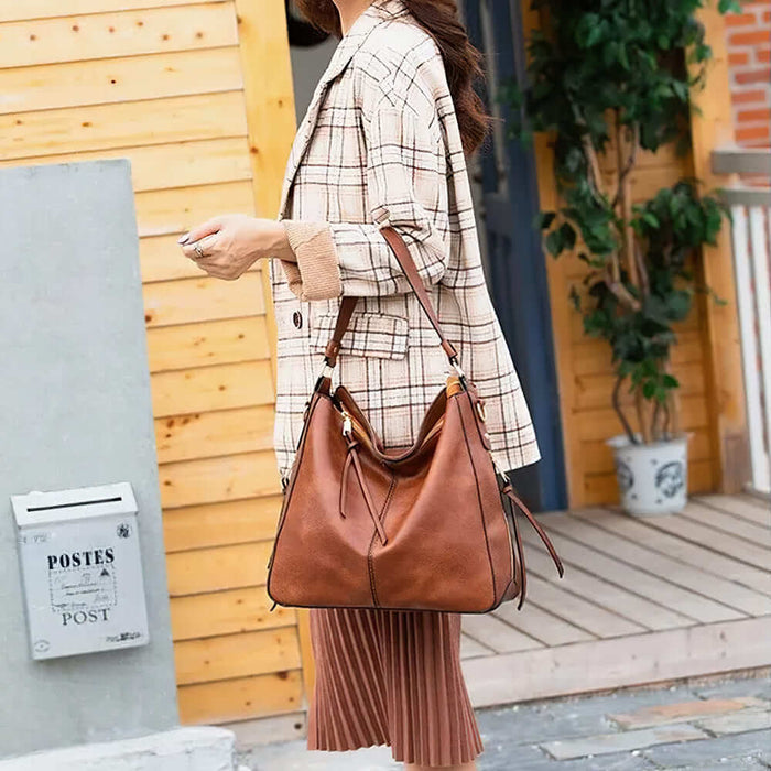 The Hobo Bag - Vintage Soft Faux Leather Hand Bag
