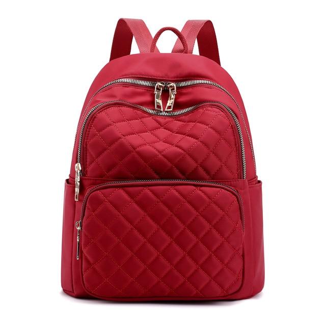 Embossed Waterproof Travel Backpack